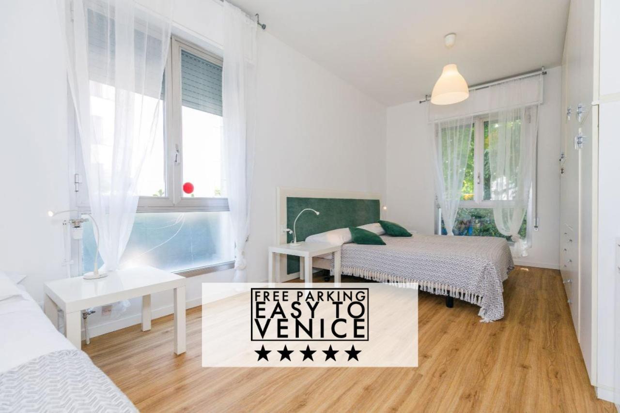 Hapton House Elite2 Comodo - Free Park - Accesso Easy A Venezia Apartment Местре Екстериор снимка